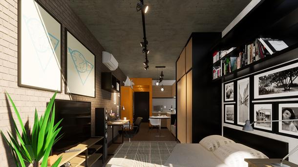 Residencial Estúdio - Conceito